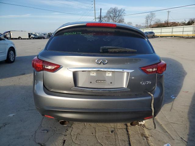 JN8CS1MW6HM414601 - 2017 INFINITI QX70 CHARCOAL photo 6