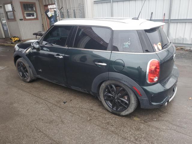 WMWZC5C51DWP32592 - 2013 MINI COOPER S COUNTRYMAN GREEN photo 2