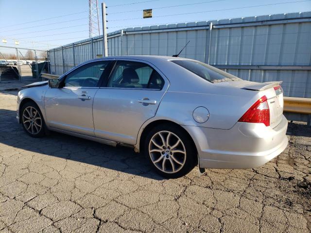 3FAHP0JA2BR339387 - 2011 FORD FUSION SEL SILVER photo 2