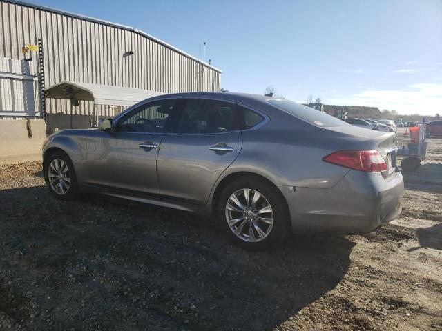 JN1BY1AP3DM512159 - 2013 INFINITI M37 GRAY photo 2