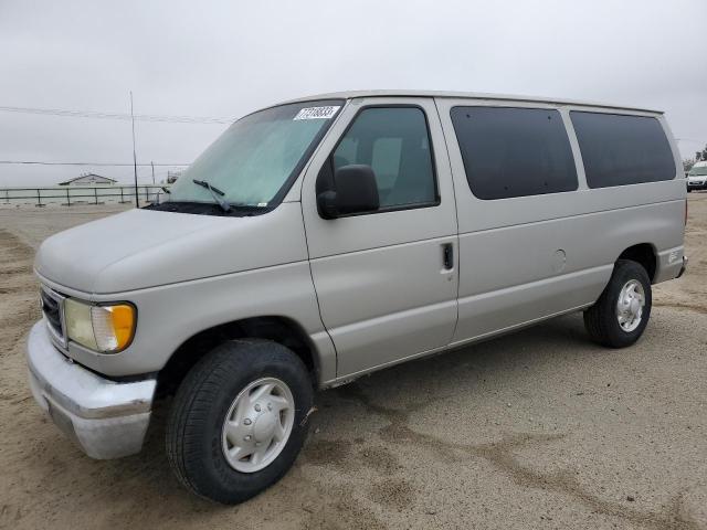 1FDNE31M53HA53692 - 2003 FORD ECONOLINE E350 SUPER DUTY WAGON GRAY photo 1