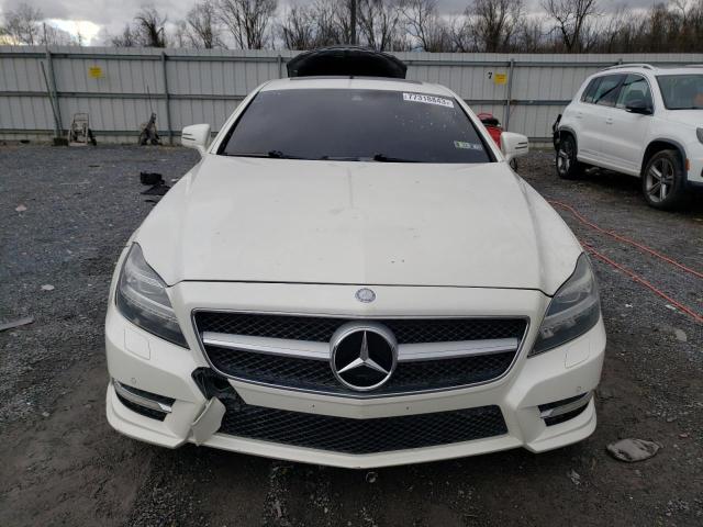 WDDLJ9BBXCA025831 - 2012 MERCEDES-BENZ CLS 550 4MATIC WHITE photo 5