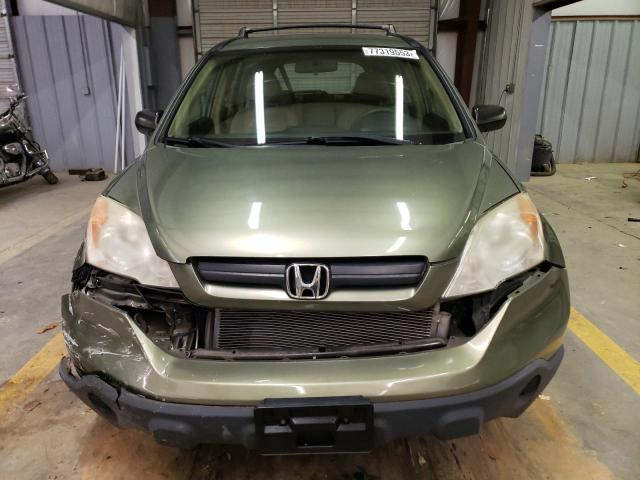 5J6RE38358L004123 - 2008 HONDA CR-V LX GREEN photo 5