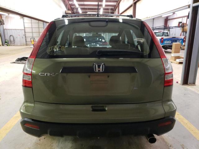 5J6RE38358L004123 - 2008 HONDA CR-V LX GREEN photo 6