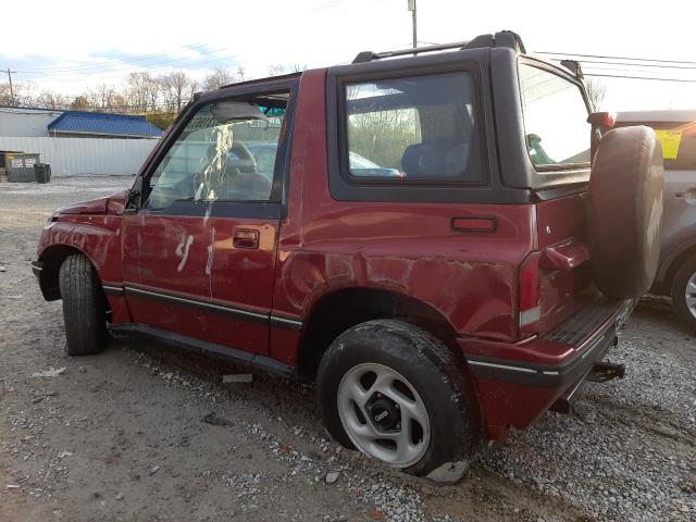 2CNBJ1861S6943654 - 1995 GEO TRACKER MAROON photo 2