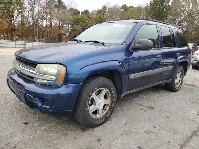 1GNDS13S332269236 - 2003 CHEVROLET TRAILBLAZE BLUE photo 1