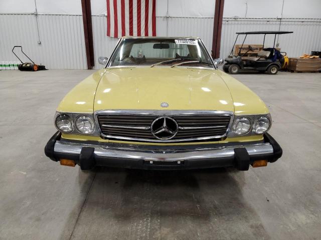 10704412022665 - 1975 MERCEDES-BENZ 450 SL YELLOW photo 5