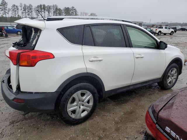 JTMZFREV9D5012266 - 2013 TOYOTA RAV4 LE WHITE photo 3