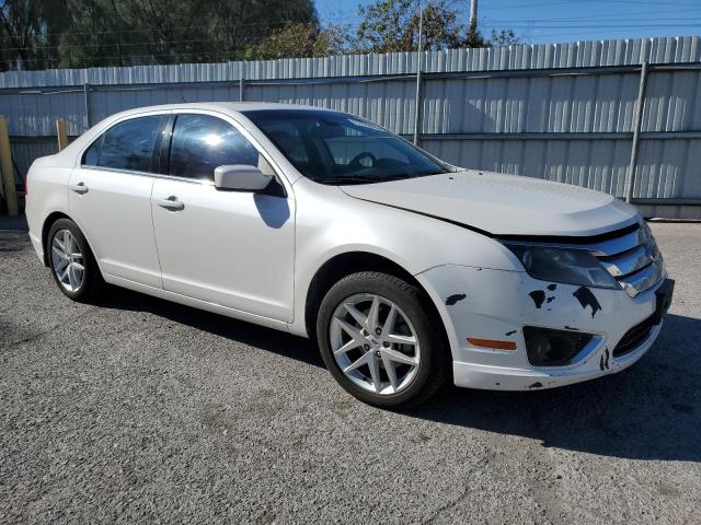 3FAHP0JG8BR345957 - 2011 FORD FUSION SEL WHITE photo 4