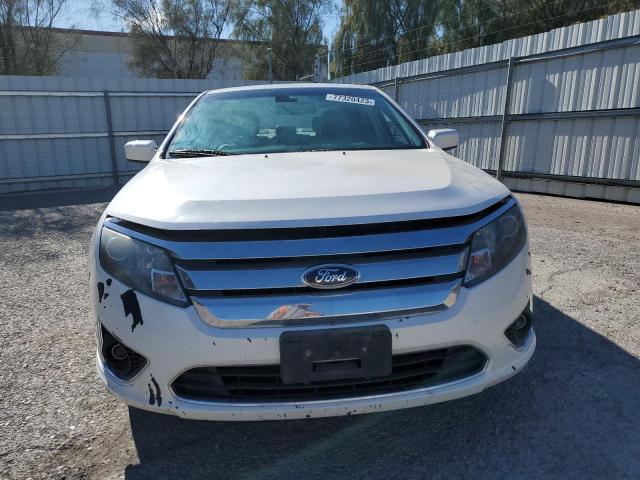 3FAHP0JG8BR345957 - 2011 FORD FUSION SEL WHITE photo 5