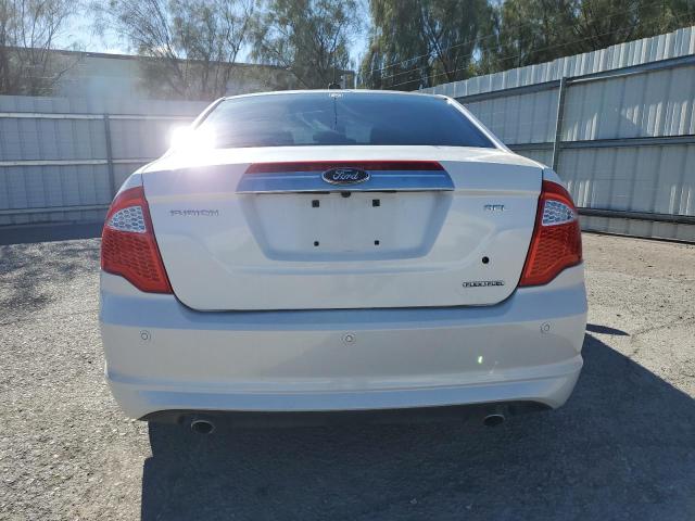 3FAHP0JG8BR345957 - 2011 FORD FUSION SEL WHITE photo 6