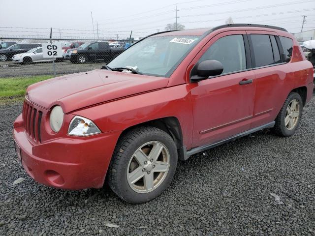 1J8FT47W67D244699 - 2007 JEEP COMPASS RED photo 1