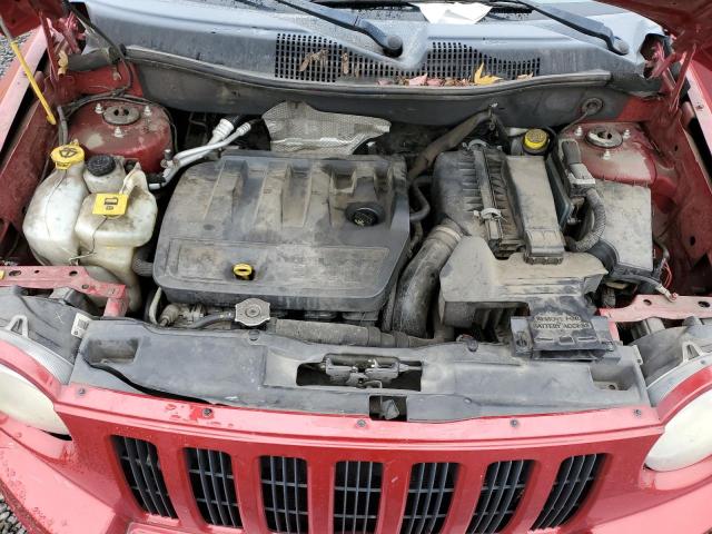 1J8FT47W67D244699 - 2007 JEEP COMPASS RED photo 12