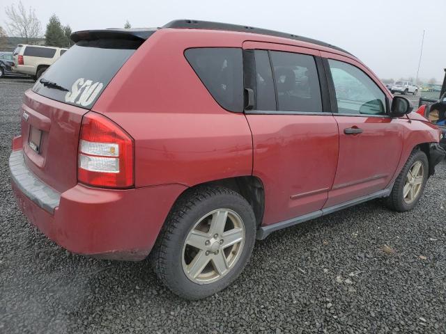 1J8FT47W67D244699 - 2007 JEEP COMPASS RED photo 3