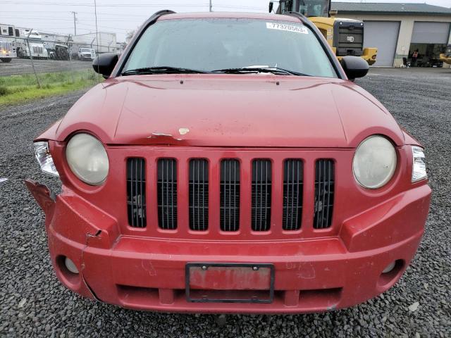 1J8FT47W67D244699 - 2007 JEEP COMPASS RED photo 5