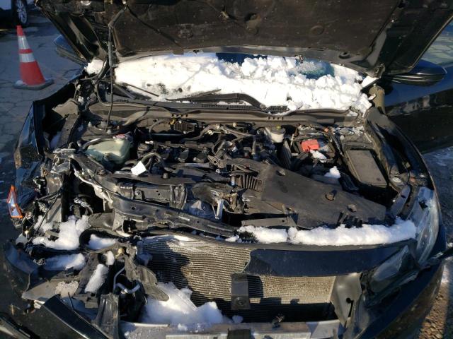 19XFC1F76HE001166 - 2017 HONDA CIVIC EXL შავი ფოტო 11
