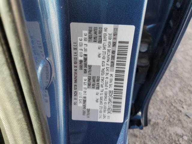 3MZBN1U75HM124066 - 2017 MAZDA 3 SPORT BLUE photo 12