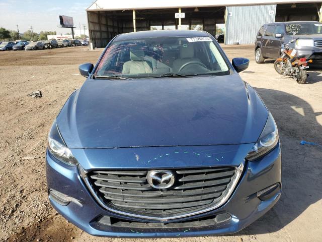 3MZBN1U75HM124066 - 2017 MAZDA 3 SPORT BLUE photo 5