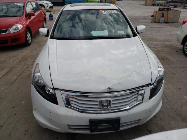 1HGCP26898A097238 - 2008 HONDA ACCORD EXL WHITE photo 5