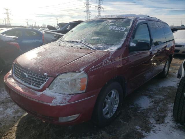 2FMZA52224BA83835 - 2004 FORD FREESTAR SEL BURGUNDY photo 1