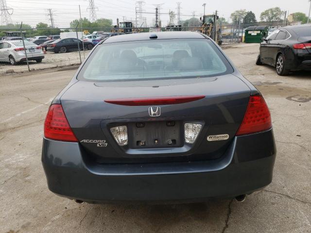 1HGCM66586A064136 - 2006 HONDA ACCORD EX GRAY photo 6