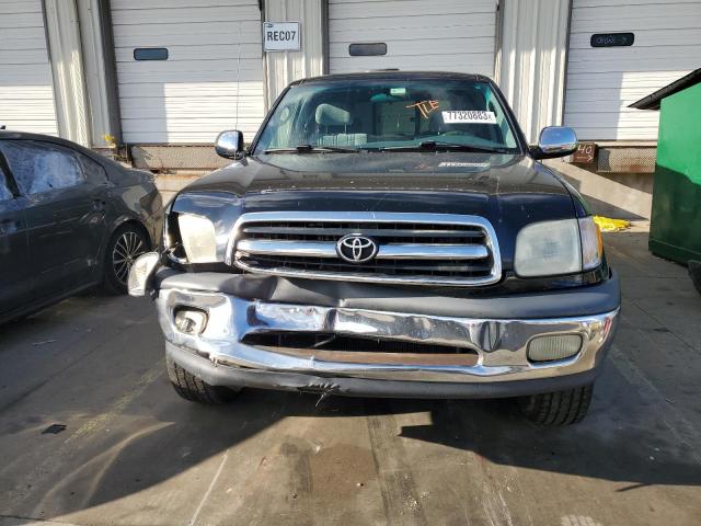 5TBRT341X2S326609 - 2002 TOYOTA TUNDRA ACCESS CAB შავი ფოტო 5
