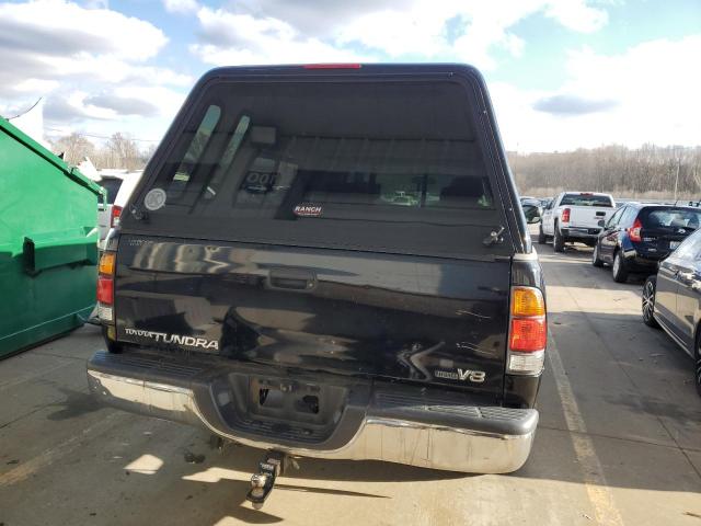 5TBRT341X2S326609 - 2002 TOYOTA TUNDRA ACCESS CAB შავი ფოტო 6