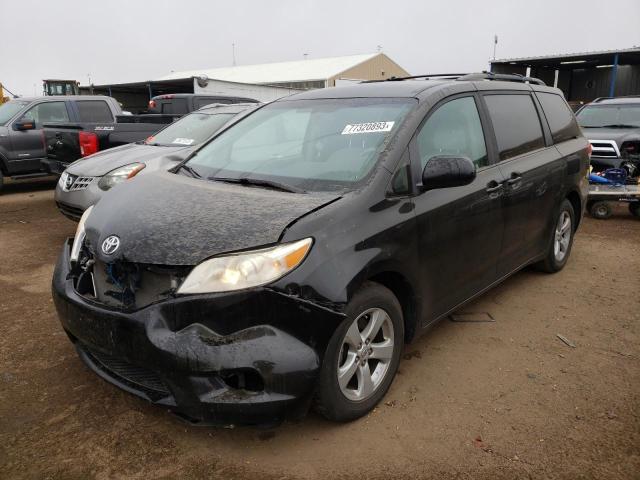 5TDKA3DC8BS003305 - 2011 TOYOTA SIENNA BASE BLACK photo 1