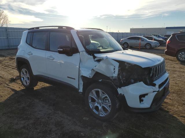 ZACNJDD14PPP35434 - 2023 JEEP RENEGADE LIMITED WHITE photo 4