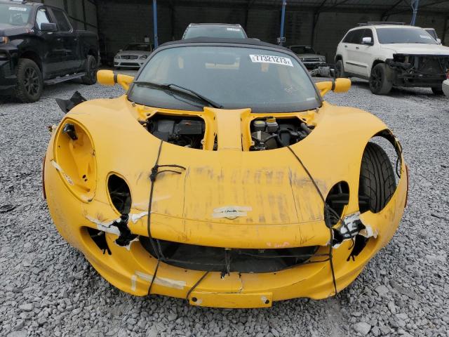 SCCPC11116HL32430 - 2006 LOTUS ELISE YELLOW photo 5