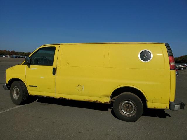 1GTFG25M5Y1900802 - 2000 GMC SAVANA G2500 YELLOW photo 2