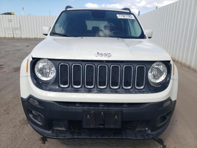 ZACCJBBT2FPC05948 - 2015 JEEP RENEGADE LATITUDE WHITE photo 5