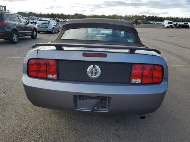 1ZVHT84N465258738 - 2006 FORD MUSTANG GRAY photo 6