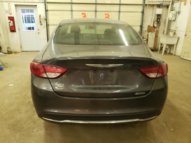 1C3CCCABXFN572280 - 2015 CHRYSLER 200 LIMITED GRAY photo 6