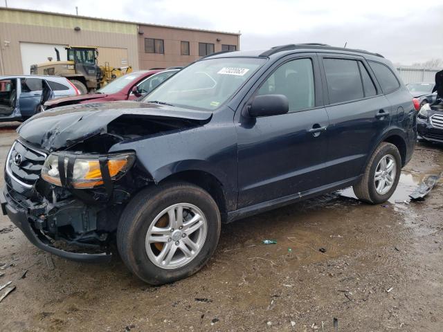 5XYZG4AG1BG044530 - 2011 HYUNDAI SANTA FE GLS BLUE photo 1