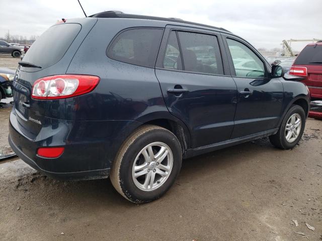 5XYZG4AG1BG044530 - 2011 HYUNDAI SANTA FE GLS BLUE photo 3