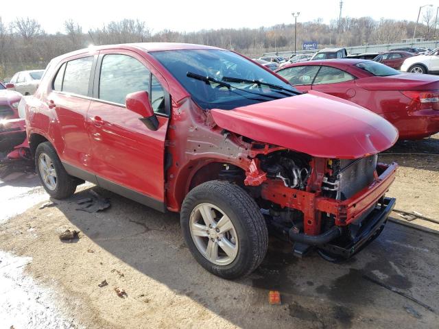 KL7CJNSB3LB335233 - 2020 CHEVROLET TRAX LS RED photo 4