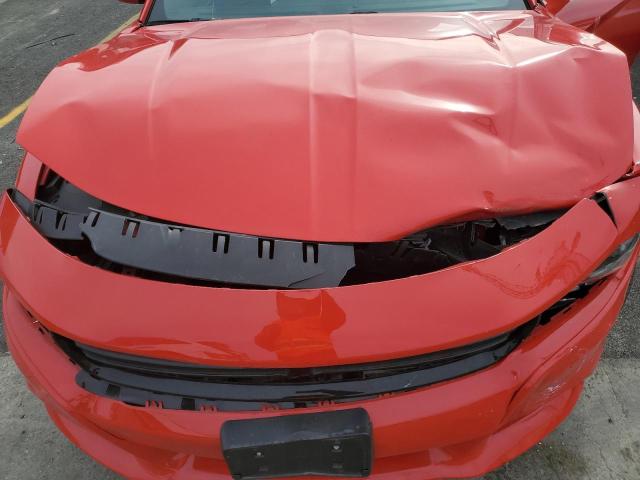 2C3CDXBG9NH250378 - 2022 DODGE CHARGER SXT RED photo 11