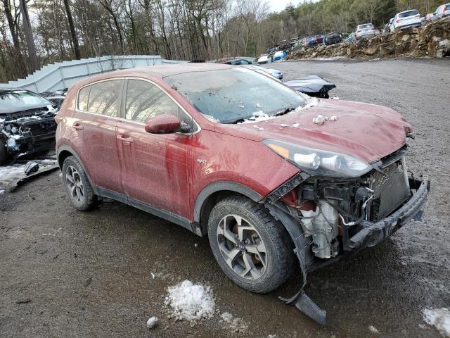 KNDPMCAC7L7730643 - 2020 KIA SPORTAGE LX RED photo 4