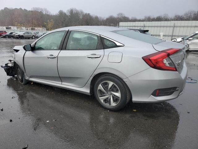 2HGFC2F60KH588118 - 2019 HONDA CIVIC LX SILVER photo 2