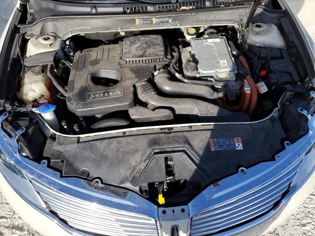 3LN6L2LU5GR612129 - 2016 LINCOLN MKZ HYBRID CREAM photo 11