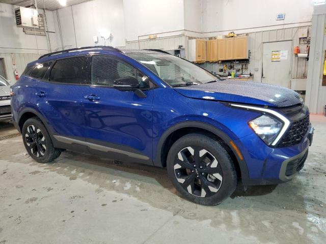 5XYK6CAF7PG121723 - 2023 KIA SPORTAGE X LINE BLUE photo 4