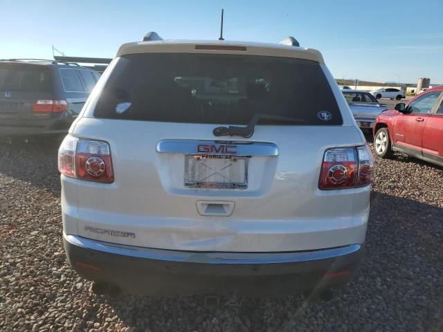 1GKLRNED3AJ148767 - 2010 GMC ACADIA SLT-2 WHITE photo 6