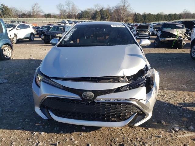 JTNK4RBE5K3003791 - 2019 TOYOTA COROLLA SE SILVER photo 5