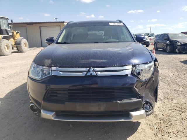 JA4AZ3A36FZ000281 - 2015 MITSUBISHI OUTLANDER SE BLUE photo 5