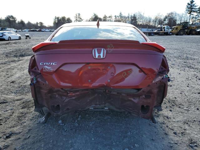 19XFC1F31LE200857 - 2020 HONDA CIVIC EX RED photo 6