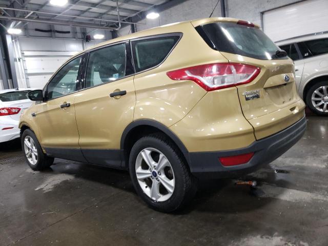 1FMCU0F72EUE26872 - 2014 FORD ESCAPE S GOLD photo 2