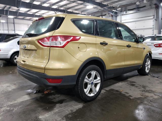 1FMCU0F72EUE26872 - 2014 FORD ESCAPE S GOLD photo 3