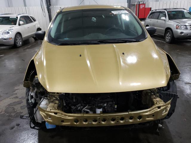 1FMCU0F72EUE26872 - 2014 FORD ESCAPE S GOLD photo 5