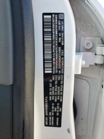 ZASPAKBN2K7C49899 - 2019 ALFA ROMEO STELVIO TI WHITE photo 13